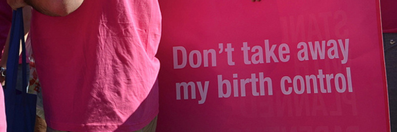 pro birth control sign