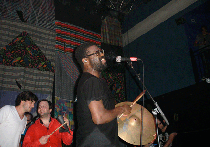 TV on the Radio, live in concert.
